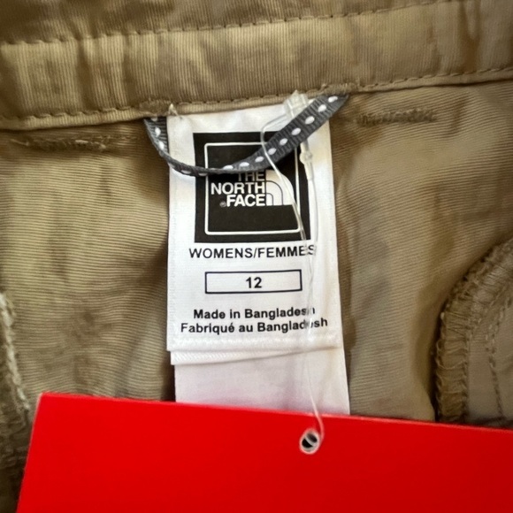 NWT The North Face Paramount Trail Hiking Pants Women's 12 UPF 30 Dune Beige - Picture 16 of 16